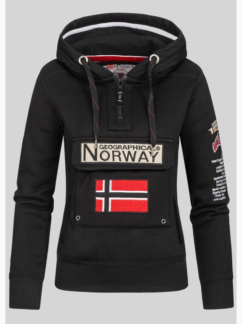 Felpa con cappuccio gymclass – geographical norway - Kiabi