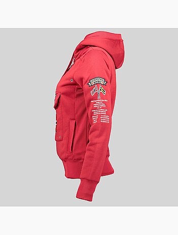 Felpa con cappuccio gymclass – geographical norway
