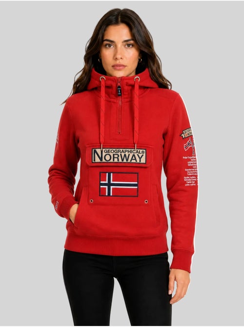 Felpa con cappuccio gymclass – geographical norway - Kiabi