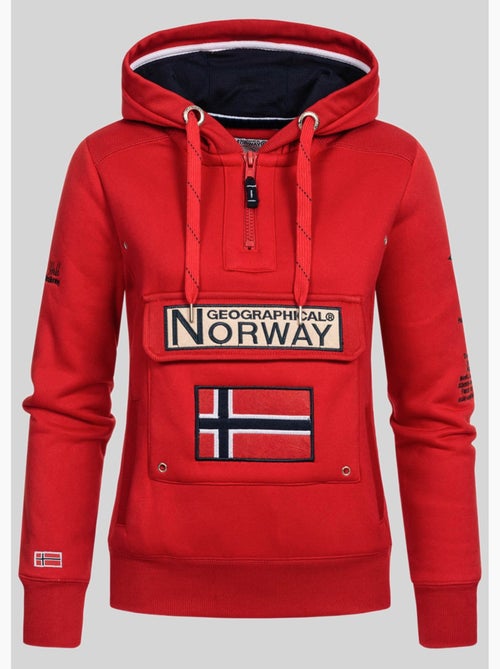 Felpa con cappuccio gymclass – geographical norway - Kiabi