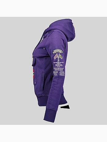 Felpa con cappuccio gymclass – geographical norway