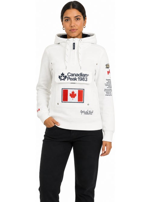 Felpa con cappuccio gyrelle – canadian peak - Kiabi Felpa con cappuccio gyrelle – canadian peak - Kiabi