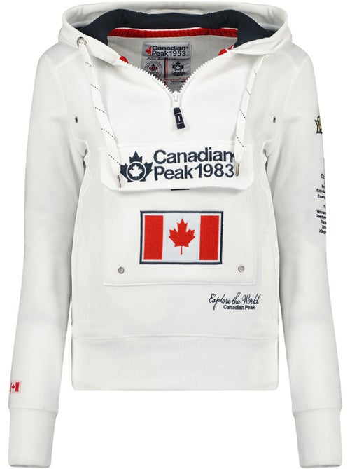 Felpa con cappuccio gyrelle – canadian peak - Kiabi Felpa con cappuccio gyrelle – canadian peak - Kiabi