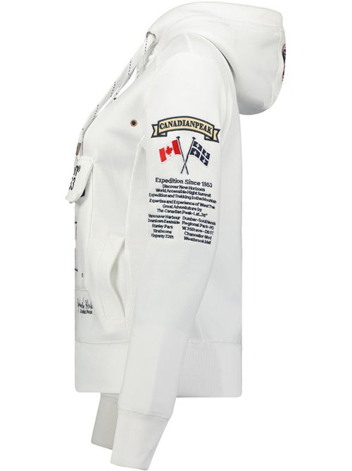 Felpa con cappuccio gyrelle – canadian peak - Kiabi Felpa con cappuccio gyrelle – canadian peak - Kiabi
