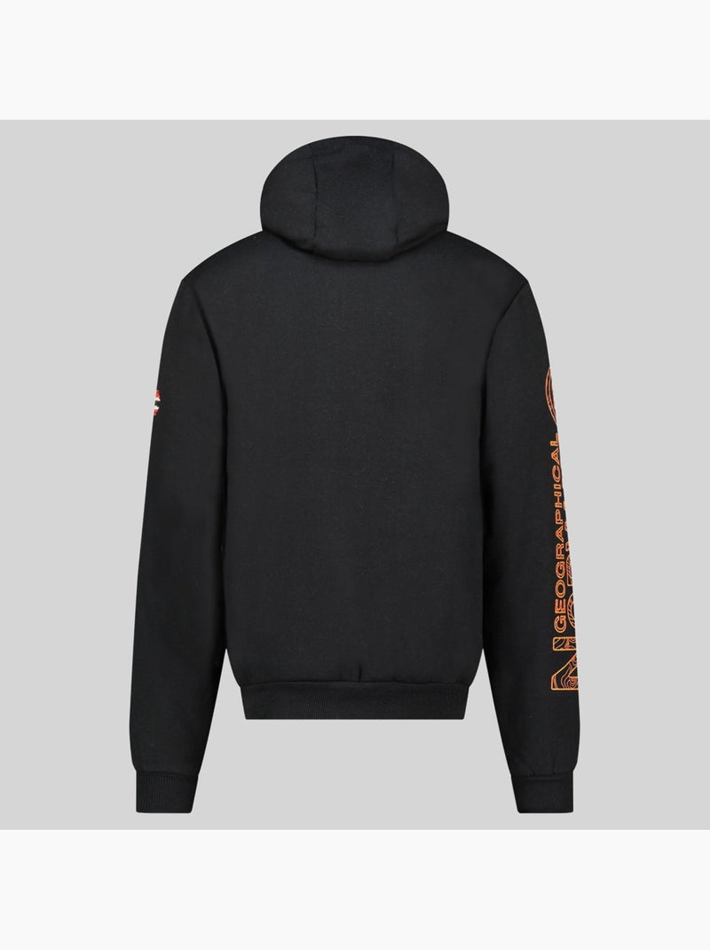 Felpa con cappuccio gysuis – geographical norway Nero - Kiabi