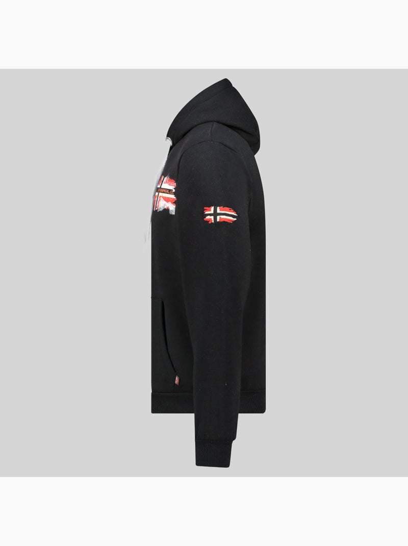 Felpa con cappuccio gysuis – geographical norway Nero - Kiabi
