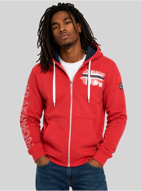 Felpa con cappuccio gysuis – geographical norway - Kiabi Felpa con cappuccio gysuis – geographical norway - Kiabi