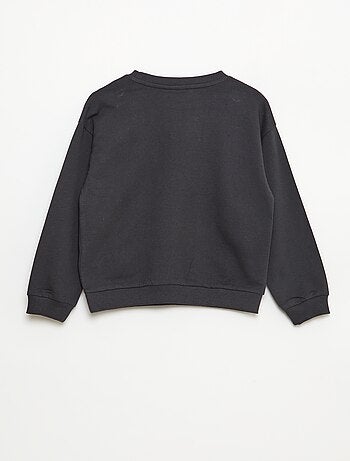 Felpa con cappuccio 'Hello Kitty & Kuromi' girocollo