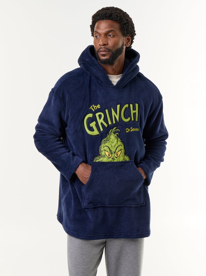Felpa con cappuccio \'Il Grinch\' Blu - Kiabi