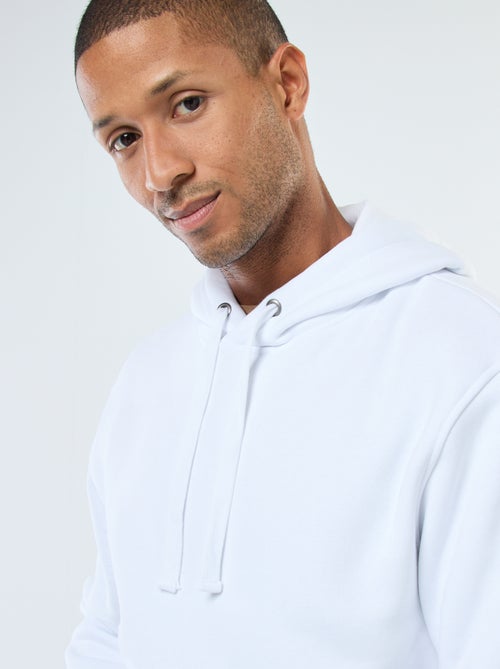 Felpa con cappuccio in felpa garzata con tasca a marsupio - Kiabi