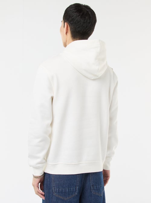 Felpa con cappuccio in felpa garzata con tasca a marsupio - Kiabi