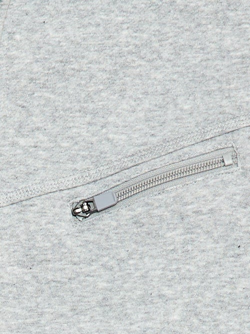 Felpa con cappuccio in felpa garzata - Kiabi