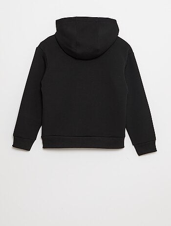 Felpa con cappuccio in felpa leggera con taschino sul petto