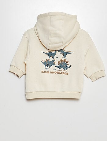 Felpa con cappuccio in french terry