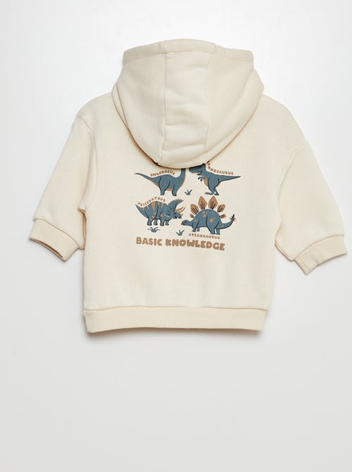 Felpa con cappuccio in french terry - Kiabi