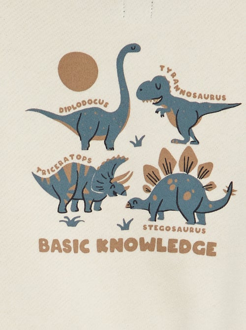 Felpa con cappuccio in french terry - Kiabi