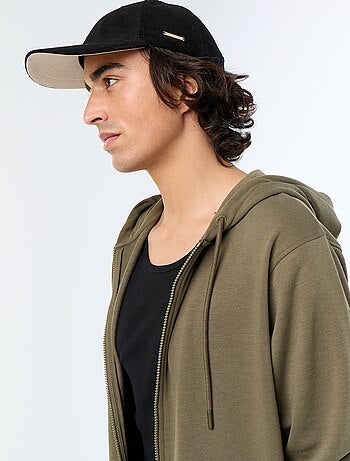 Felpa con cappuccio in French Terry
