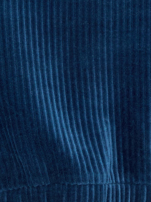 Felpa con cappuccio in maglia a costine - Kiabi