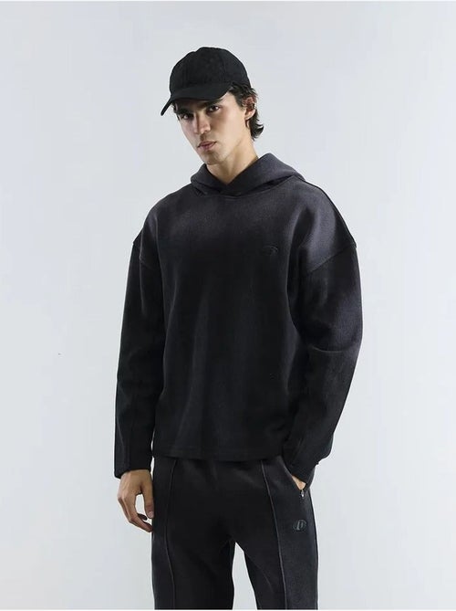 Felpa con cappuccio in maglia giesto - Kiabi Felpa con cappuccio in maglia giesto - Kiabi