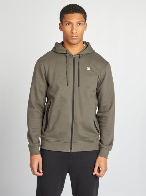 Felpa con cappuccio in maglia piqué - Kiabi