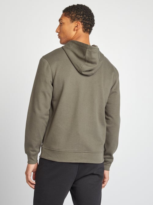 Felpa con cappuccio in maglia piqué - Kiabi