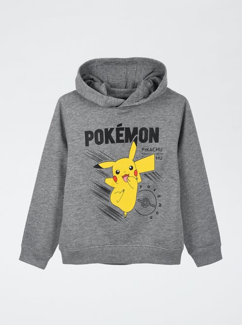 Felpa con cappuccio in pile 'Pokémon' in cotone - Kiabi
