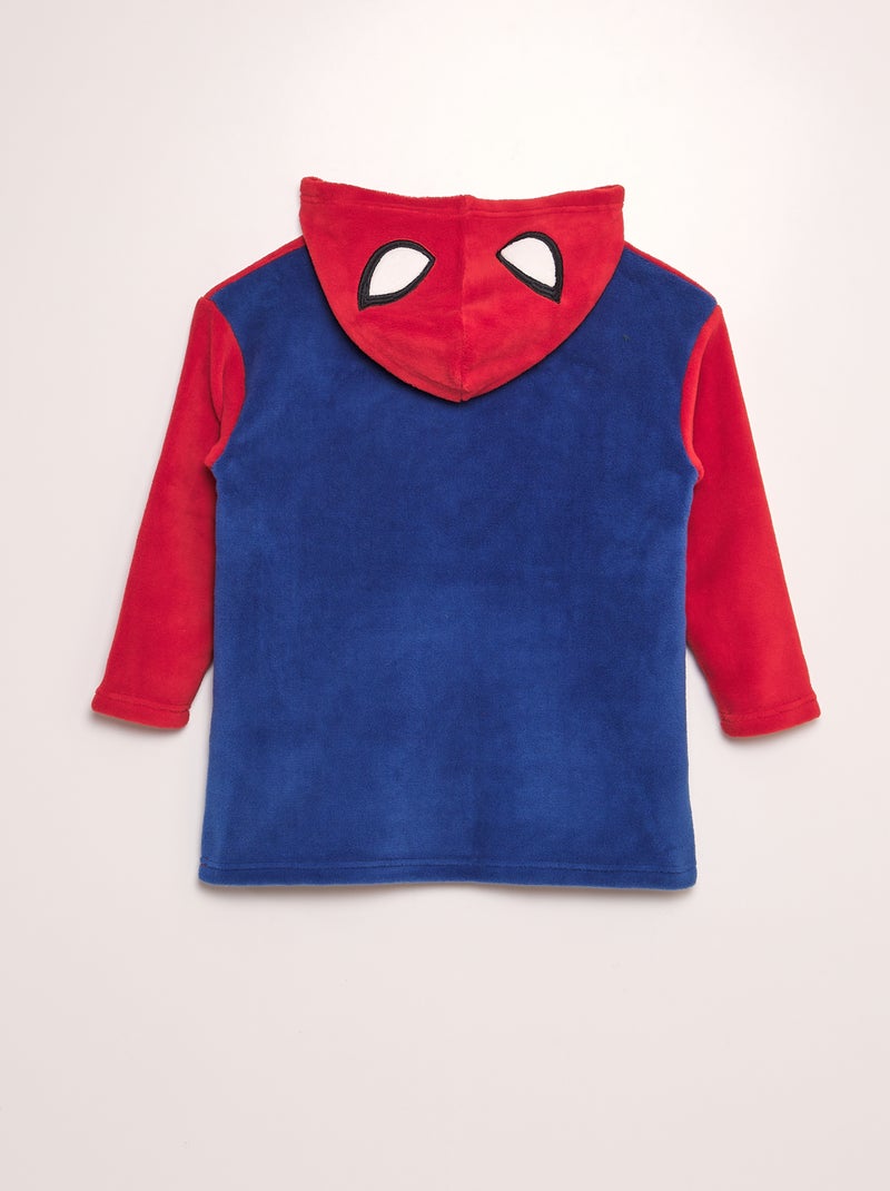 Felpa con cappuccio in pile 'Spider-Man' 'Marvel' ROSSO - Kiabi