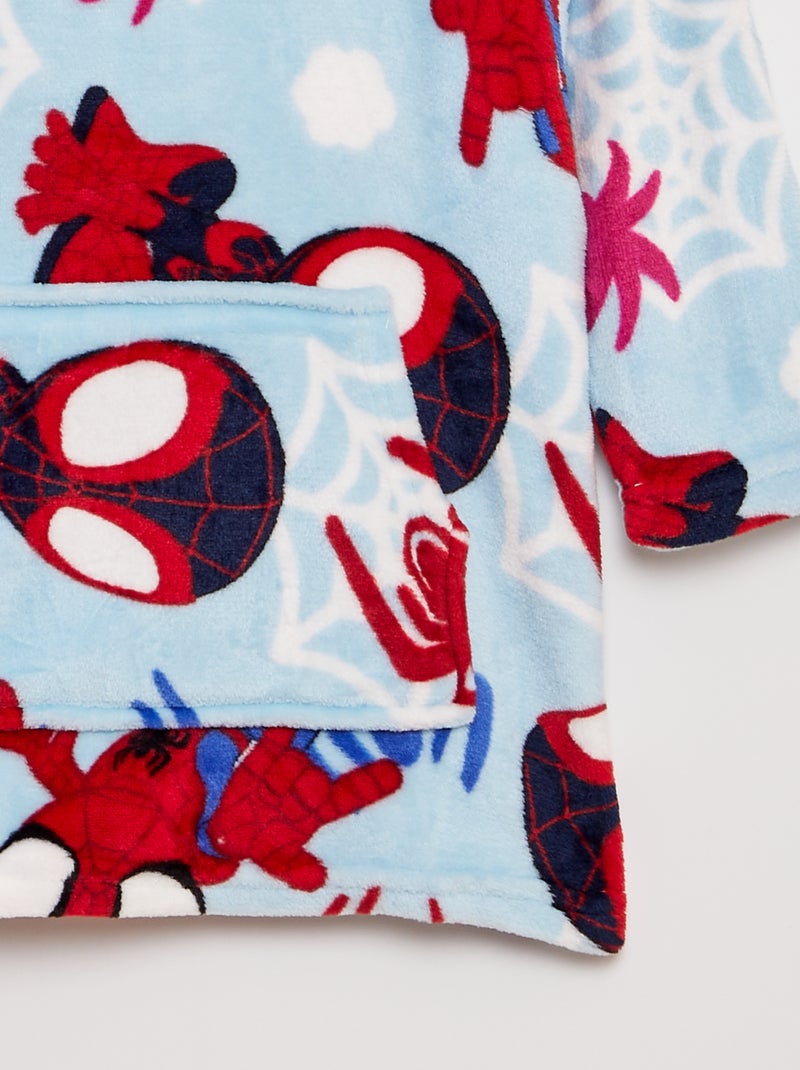 Felpa con cappuccio in pile 'Spider-Man' 'Marvel' ROSSO - Kiabi