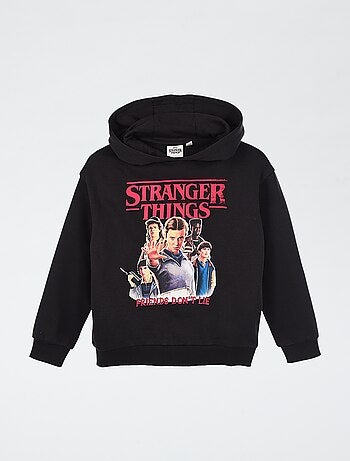 Felpa con cappuccio in pile 'Stranger Things'