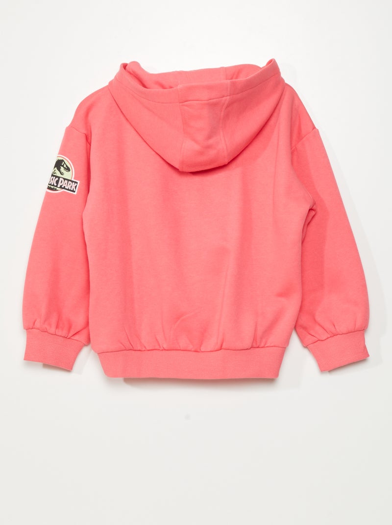 Felpa Con Cappuccio Pantera Rosa Think Pink - Unisex Cotone Misto (Taglie S-3XL)