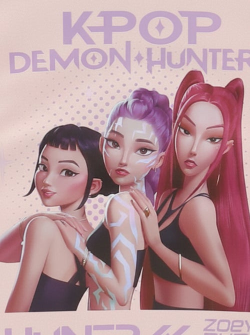 Felpa con cappuccio 'Kpop Demon Hunters' - Kiabi Felpa con cappuccio 'Kpop Demon Hunters' - Kiabi