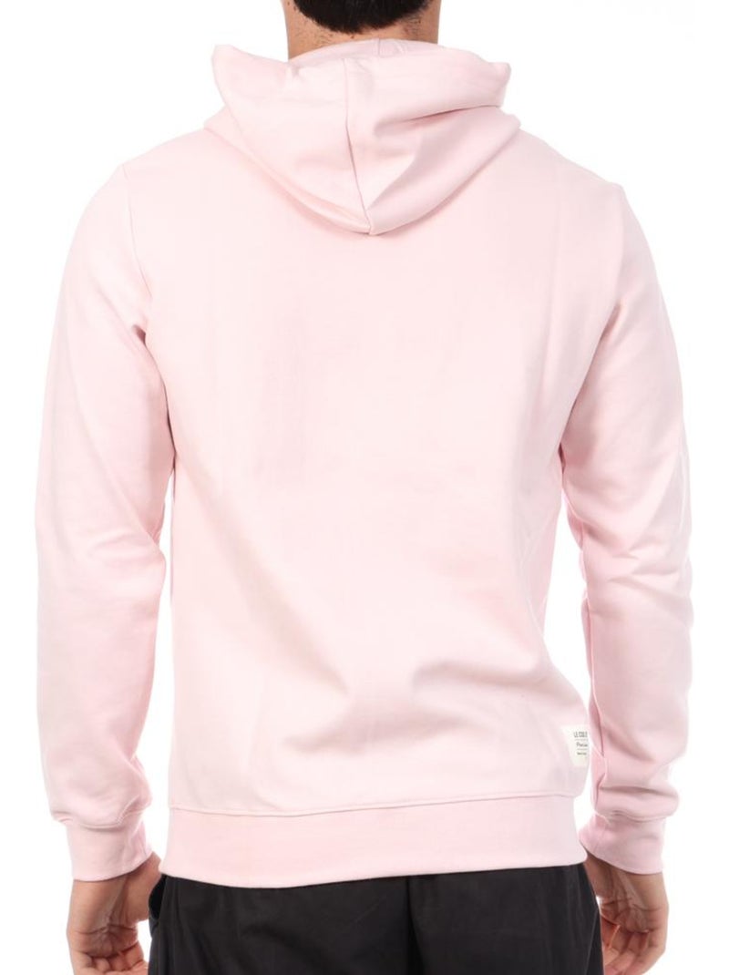 Felpa con Cappuccio Le Coq Sportif da Uomo Rosa - Kiabi