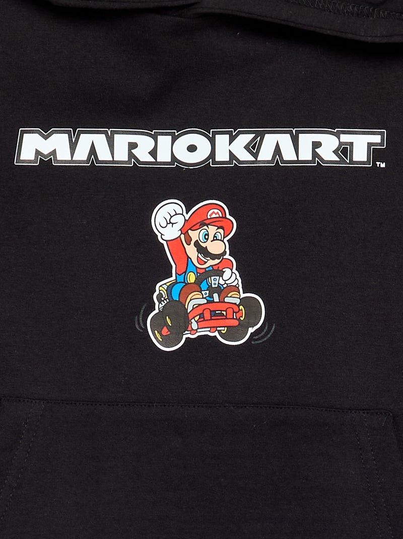 Felpa con cappuccio 'Mario' 'Nintendo' Nero - Kiabi