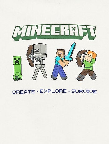 Felpa con cappuccio 'Minecraft'