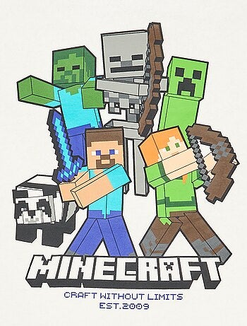 Felpa con cappuccio 'Minecraft'