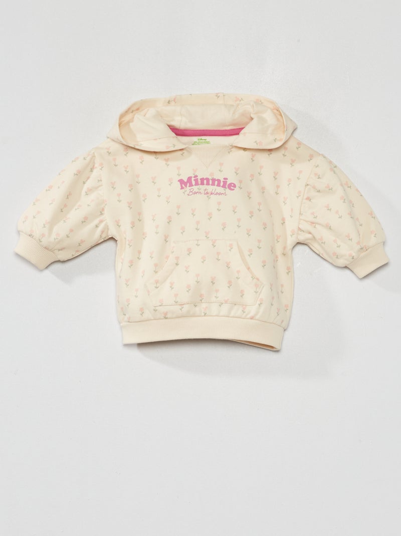 Felpa con cappuccio 'Minnie' BIANCO - Kiabi