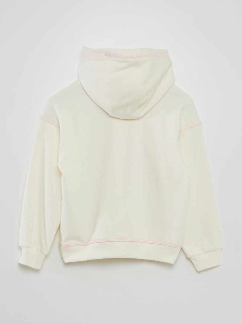 Felpa con cappuccio ''Minnie'' ''Disney'' BIANCO - Kiabi