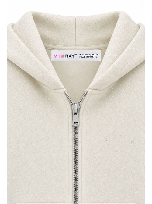 Felpa con cappuccio mixray - Kiabi