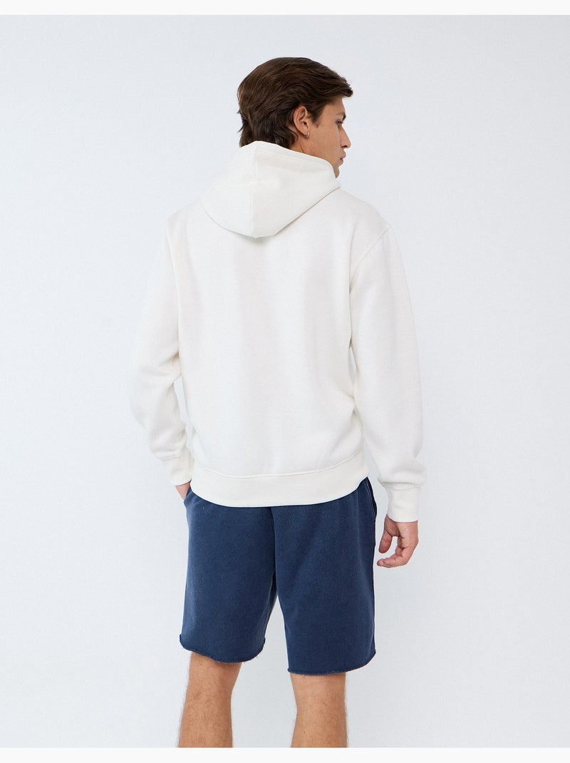 Felpa con cappuccio, mo fashion Bianco - Kiabi
