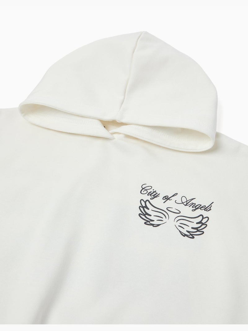 Felpa con cappuccio, MO Fashion Bianco - Kiabi