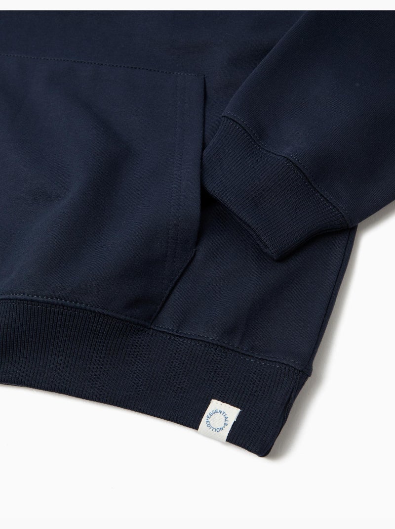 Felpa con cappuccio, mo fashion Blu - Kiabi