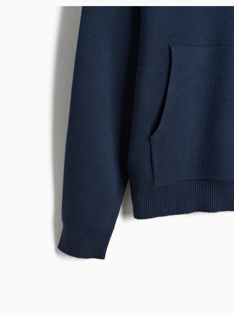 Felpa con cappuccio, mo fashion Blu - Kiabi