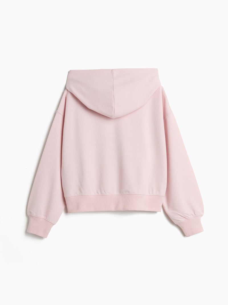 Felpa con cappuccio, MO Fashion Rosa - Kiabi