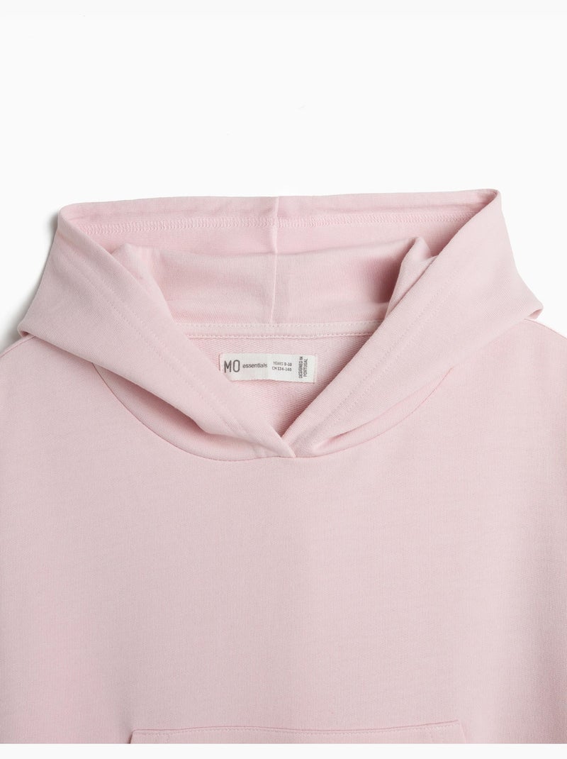 Felpa con cappuccio, MO Fashion Rosa - Kiabi