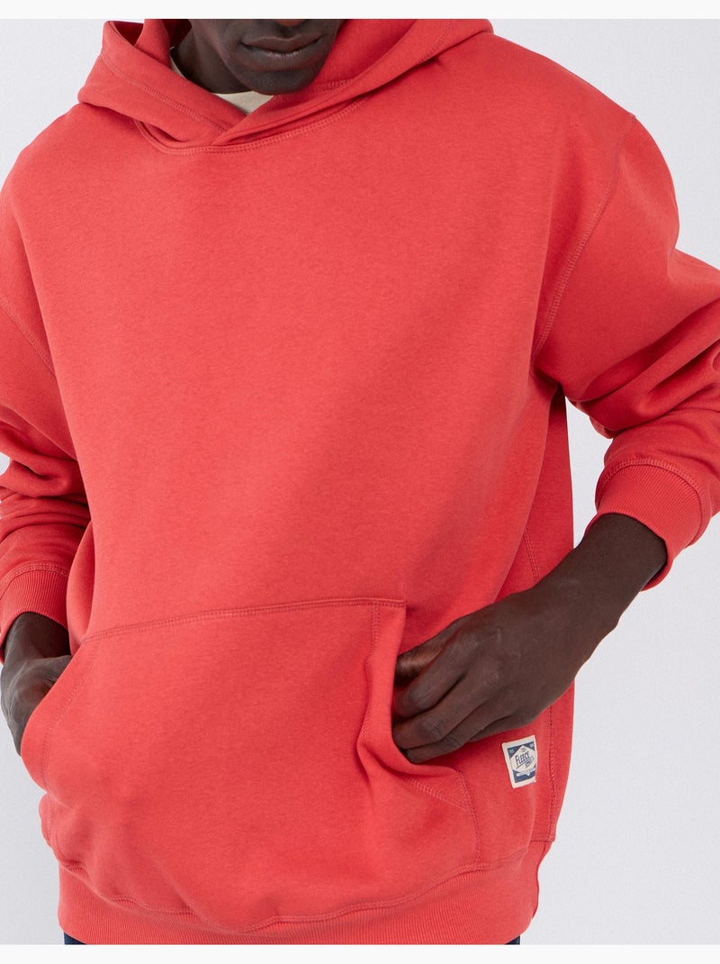 Felpa con cappuccio, mo fashion Rosso - Kiabi