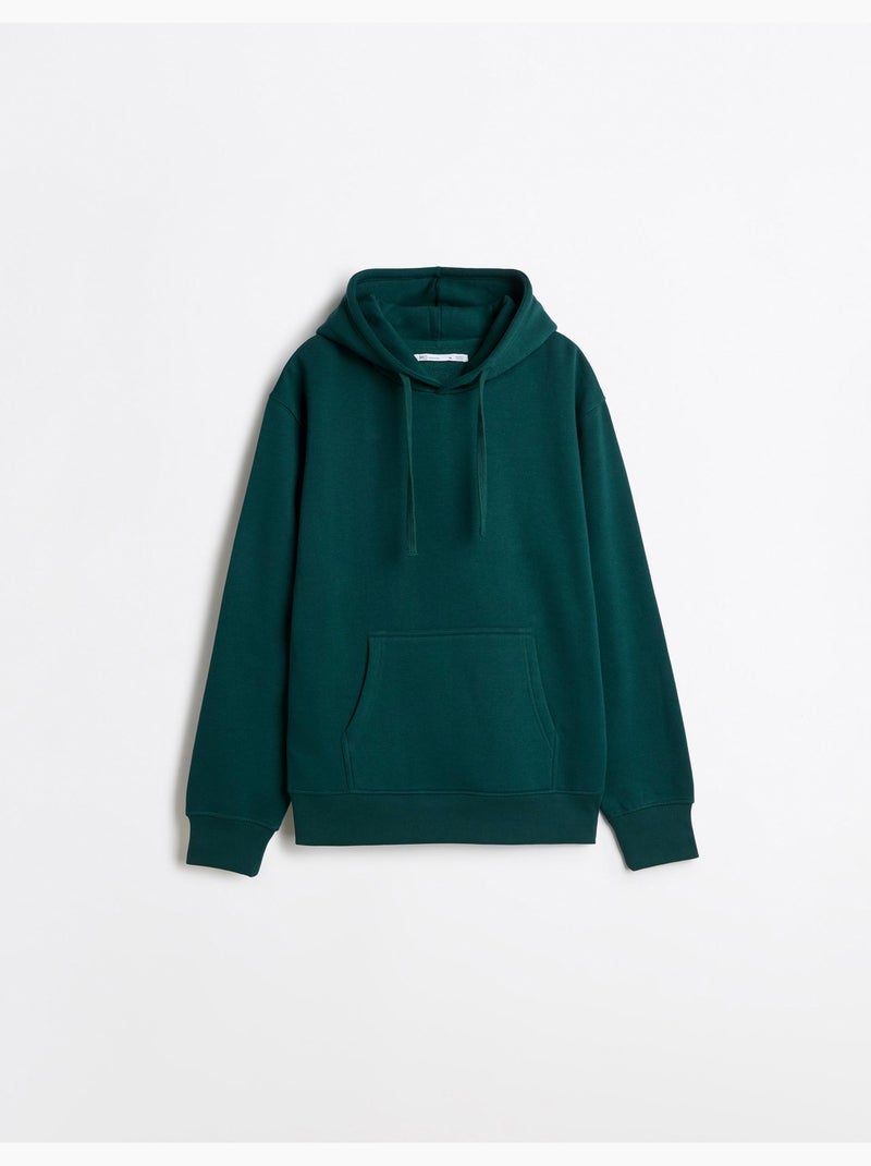 Felpa con cappuccio, mo fashion Verde - Kiabi
