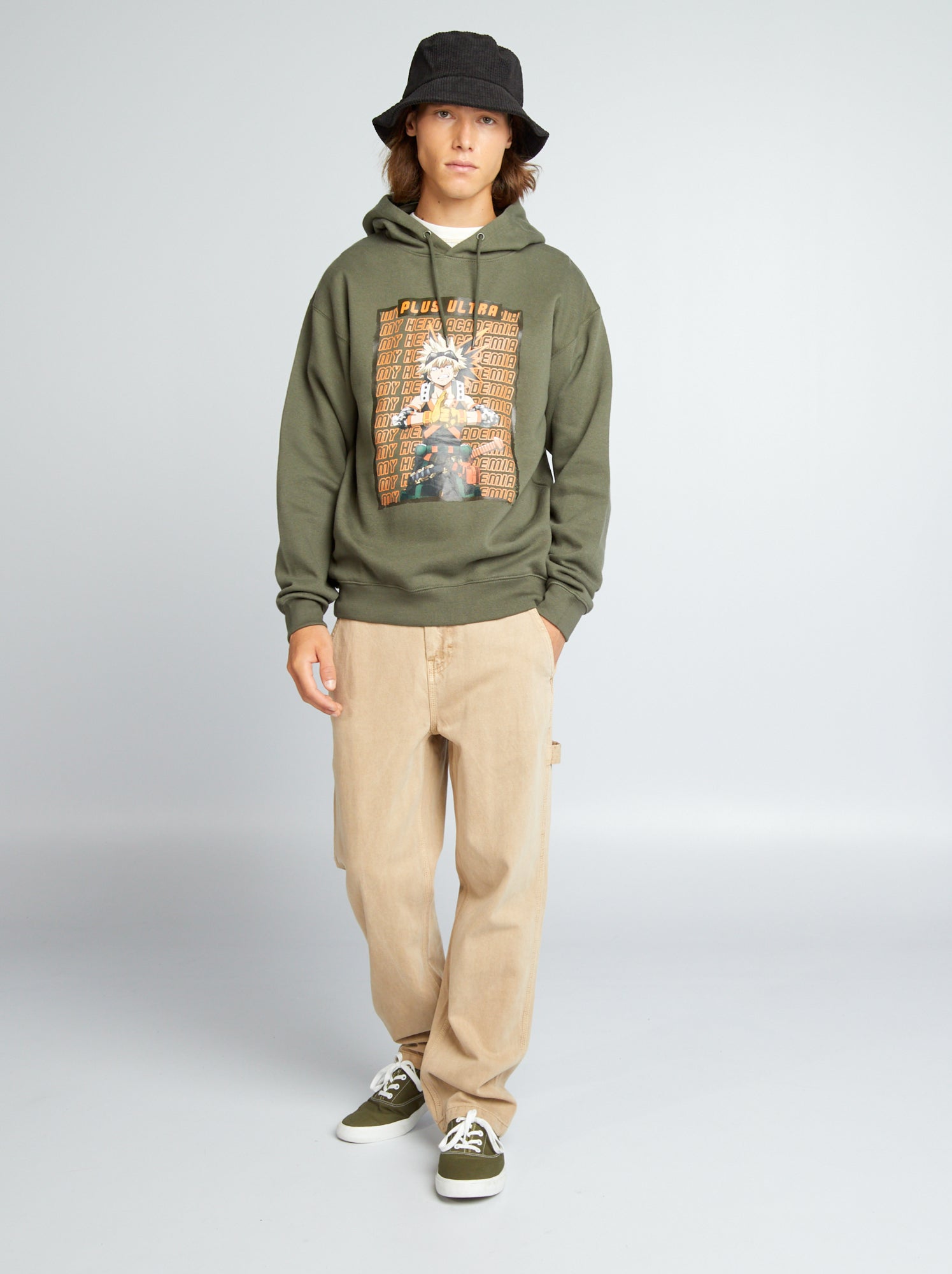 Felpa Con Cappuccio My Hero Academia - Stampa 2D Di Dabi | Unisex, Oversize, Stile Anime - Foto 5