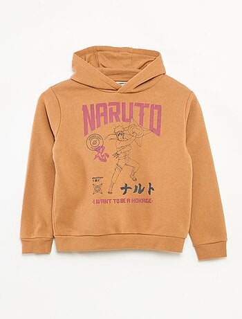 Felpa con cappuccio 'Naruto' in pile di cotone