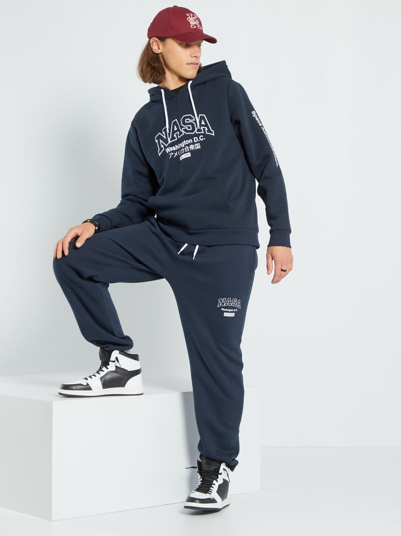 Felpa con cappuccio 'NASA' BLU - Kiabi
