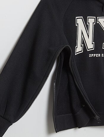 Felpa con cappuccio 'NYC' - collezione facile da indossare